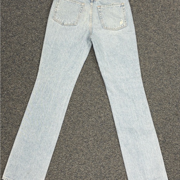 GRLFRND Light Wash Straight Leg Jeans - Picture 6 of 10